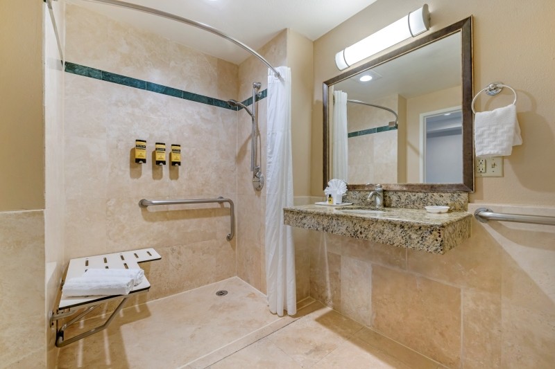 Accessible Roll in shower